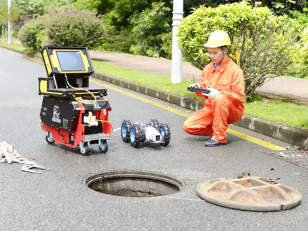嵩明管道机器人检测